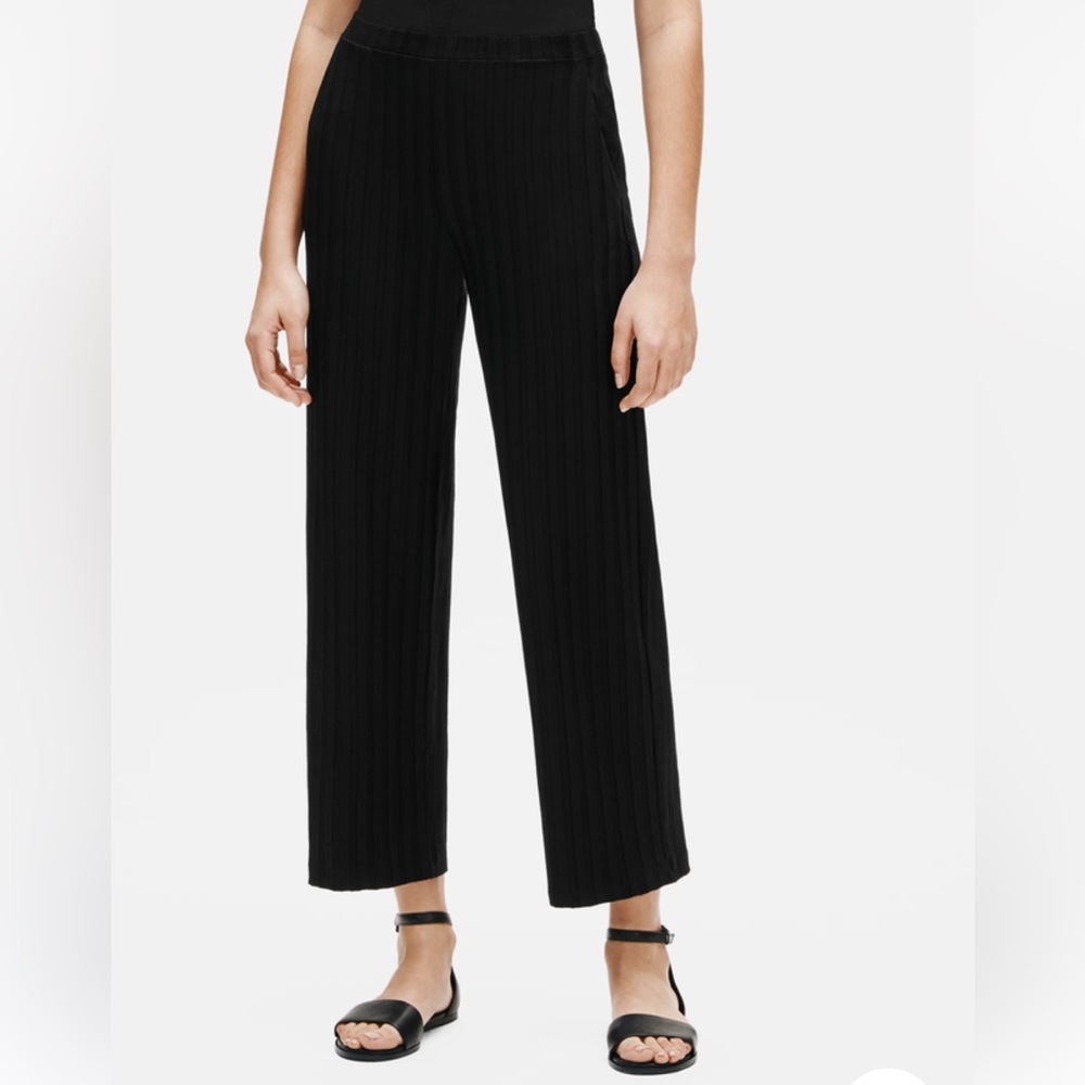 Eileen Fisher Tencel Ribbed Pant